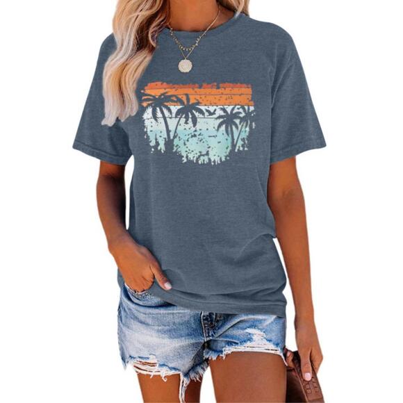 Tops - Takeyal Women Los Angeles Graphic T Shirts